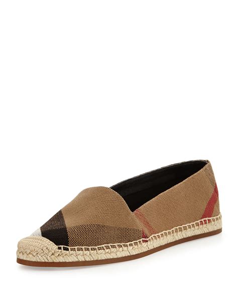 burberry hodgeson house check espadrille|Burberry Hodgeson House Check Pattern Espadrilles .